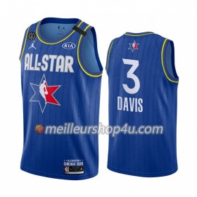 Maillot Basket Homme Los Angeles Lakers Anthony Davis 3 2020 All-Star Jordan Brand Bleu Swingman